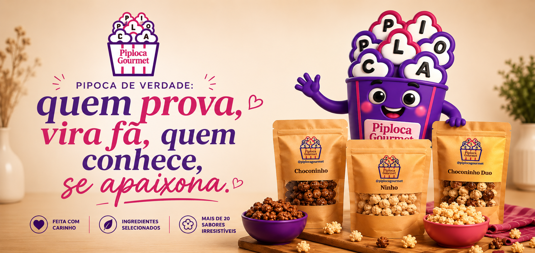 Banner Piploca Gourmet